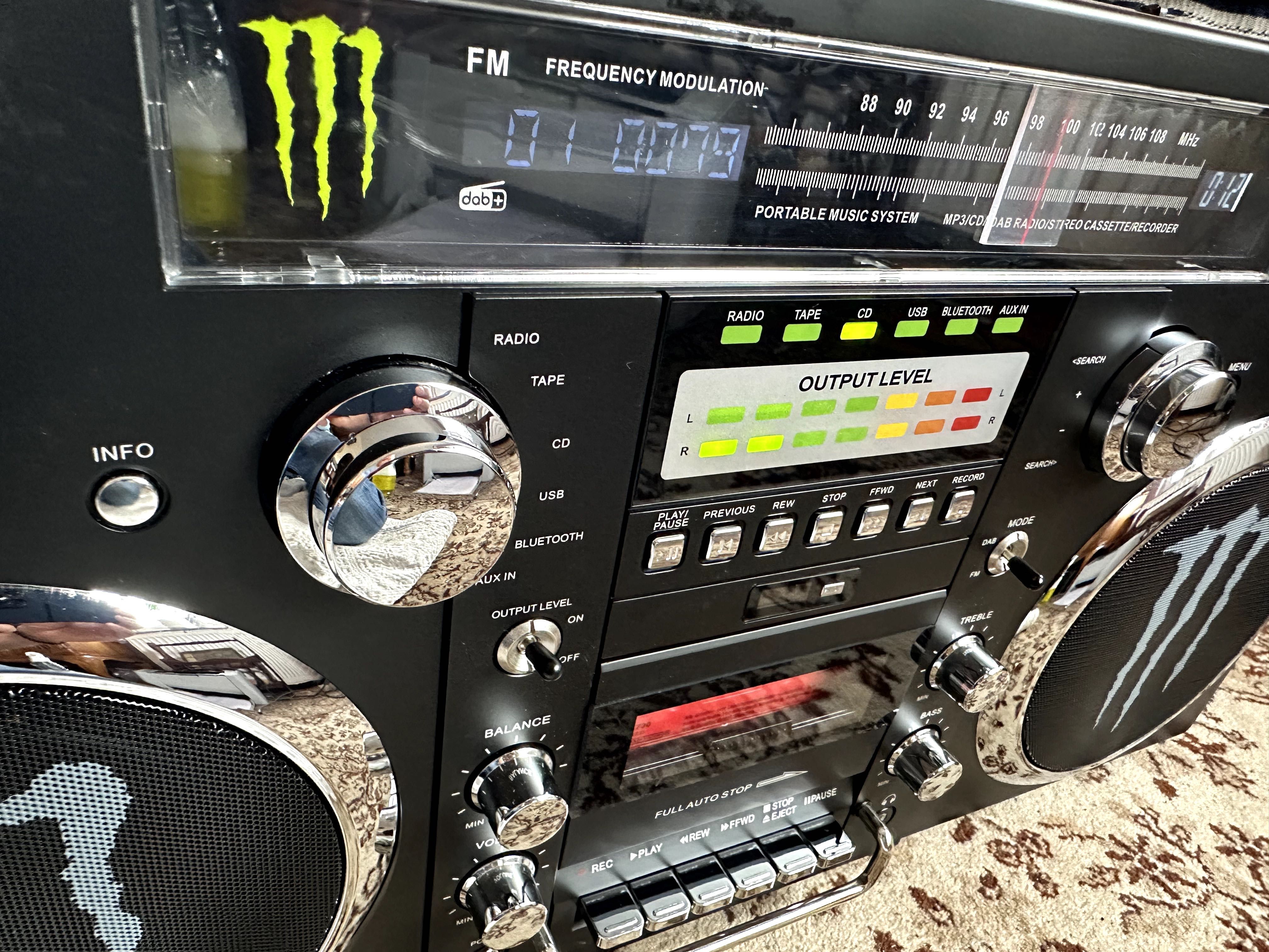 Bomboox  GPO Brooklyn Monster   DAB+/CD Retro -BLUETOOTH -brak dźwięku