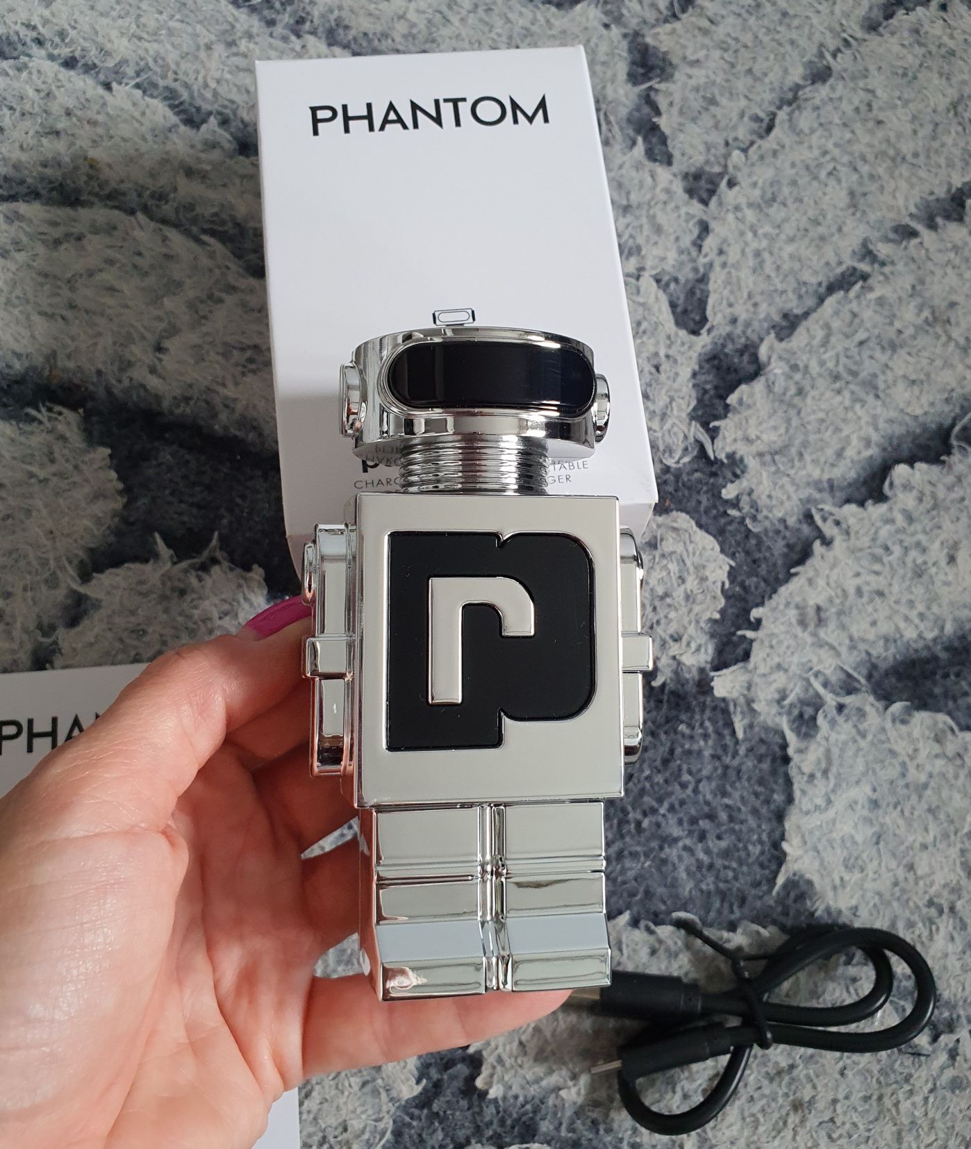 Powerbank Paco Rabanne Phantom, pojemność 2000mAh. Nowy.