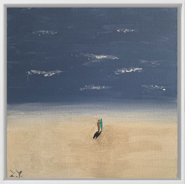 Картина «Серфинг», море, океан, пляж, интерьер, подарок, декор