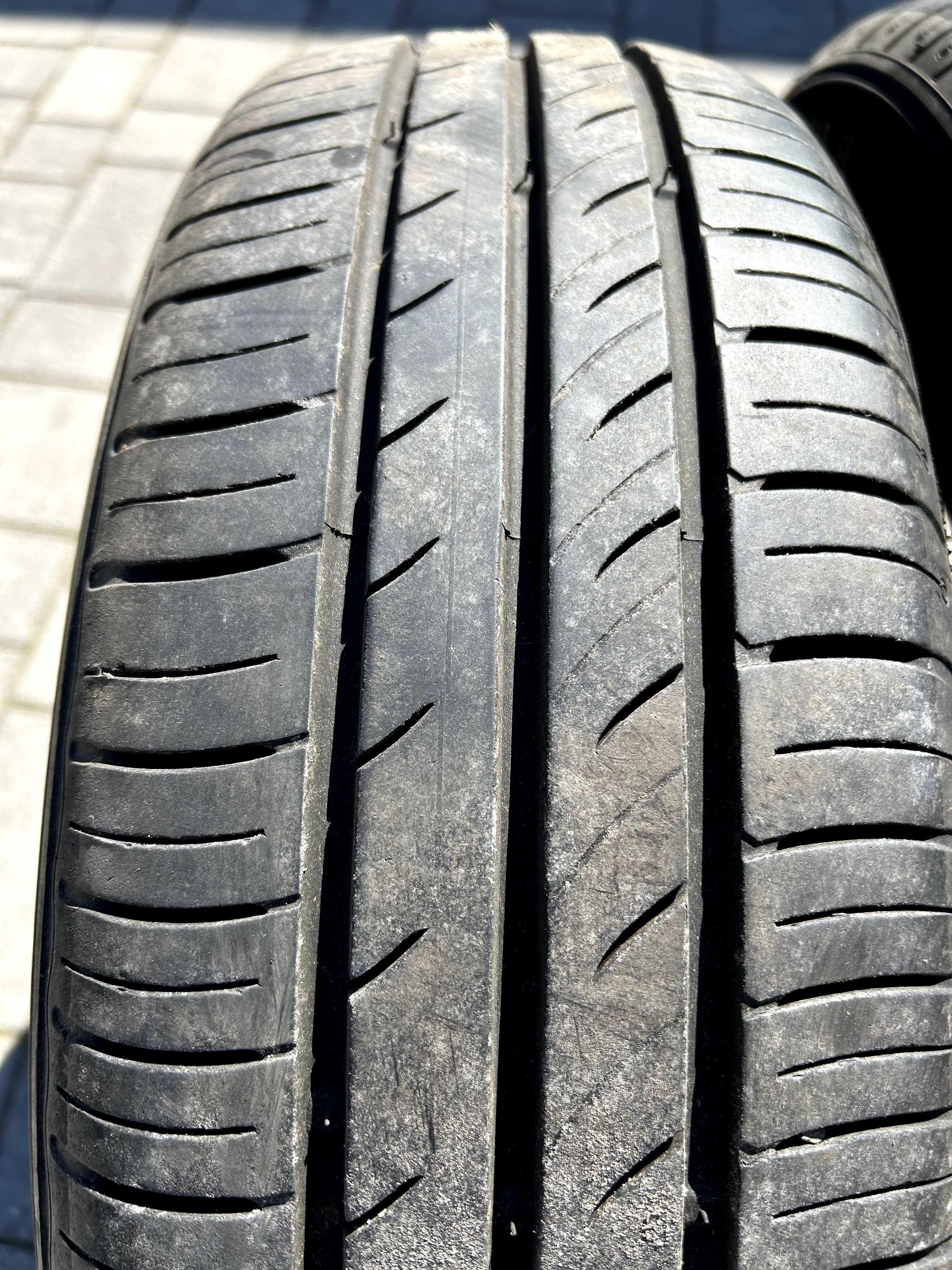 4 opony letnie 185/60/r15 2020r i 2022r, 6,8 mm