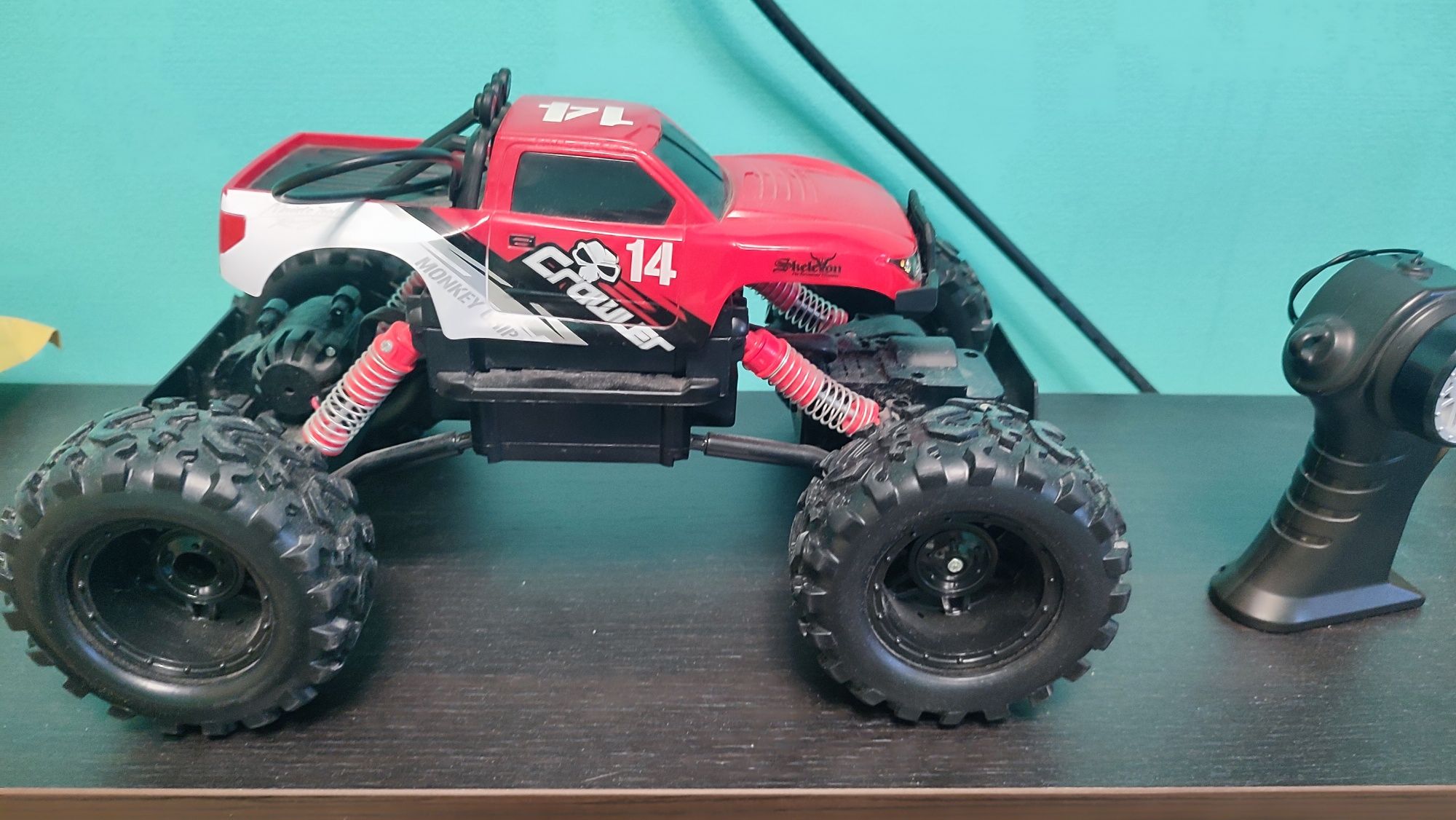 Машина Джип на радіокеруванні Rock Crawler, Maisto Tech (червоний)