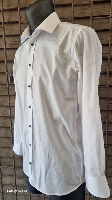 Biała koszula z długim rękawem  Capitol 40  164/170