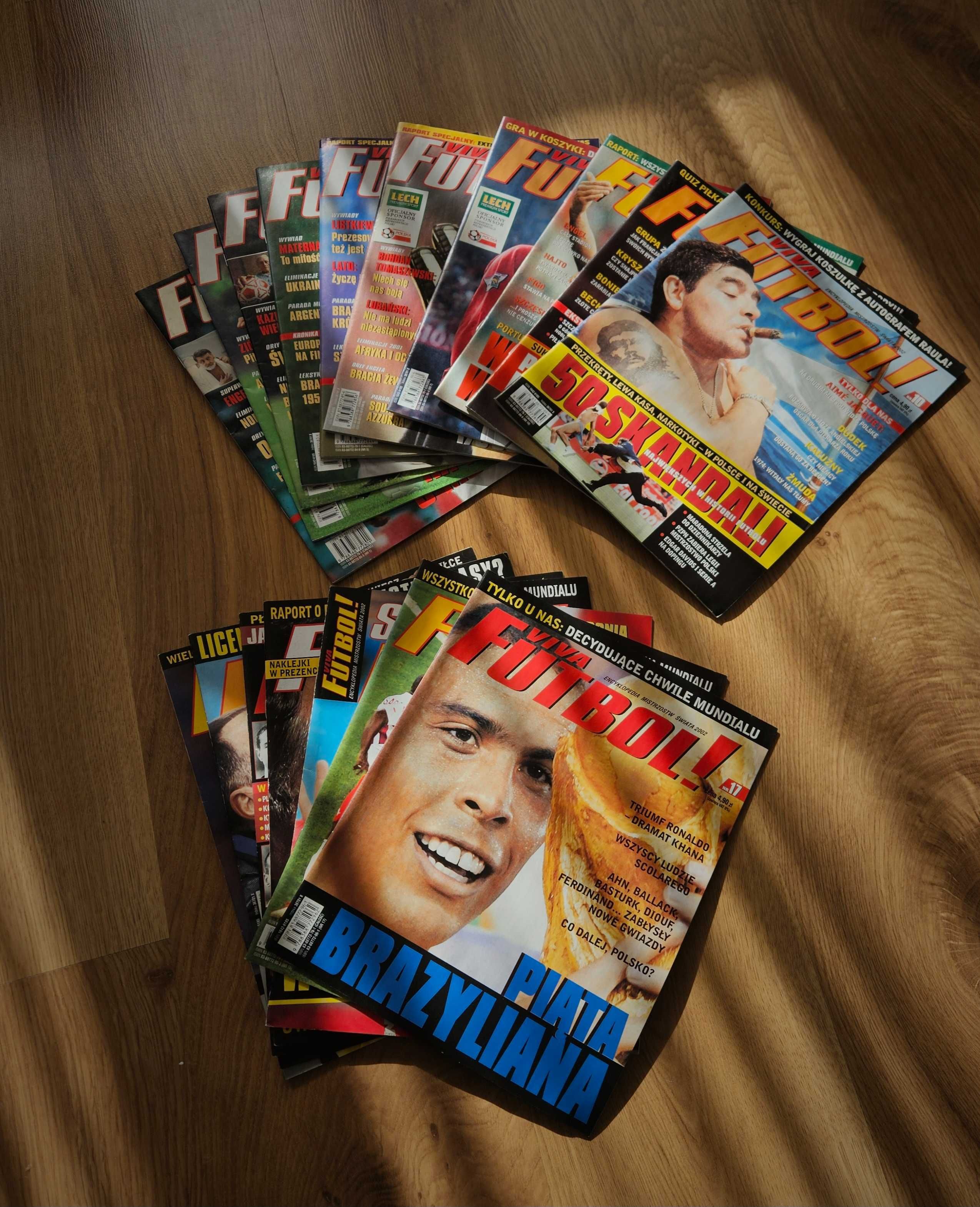 Magazyn Viva Futbol dla kolekcjonera 17 numerów