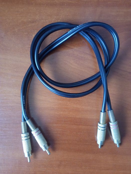 Межблочный кабель, наконечники RCA