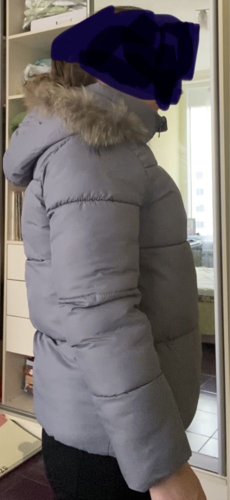 Женская куртка тёплая ПОСЛЕ ХИМЧИСТКИ!