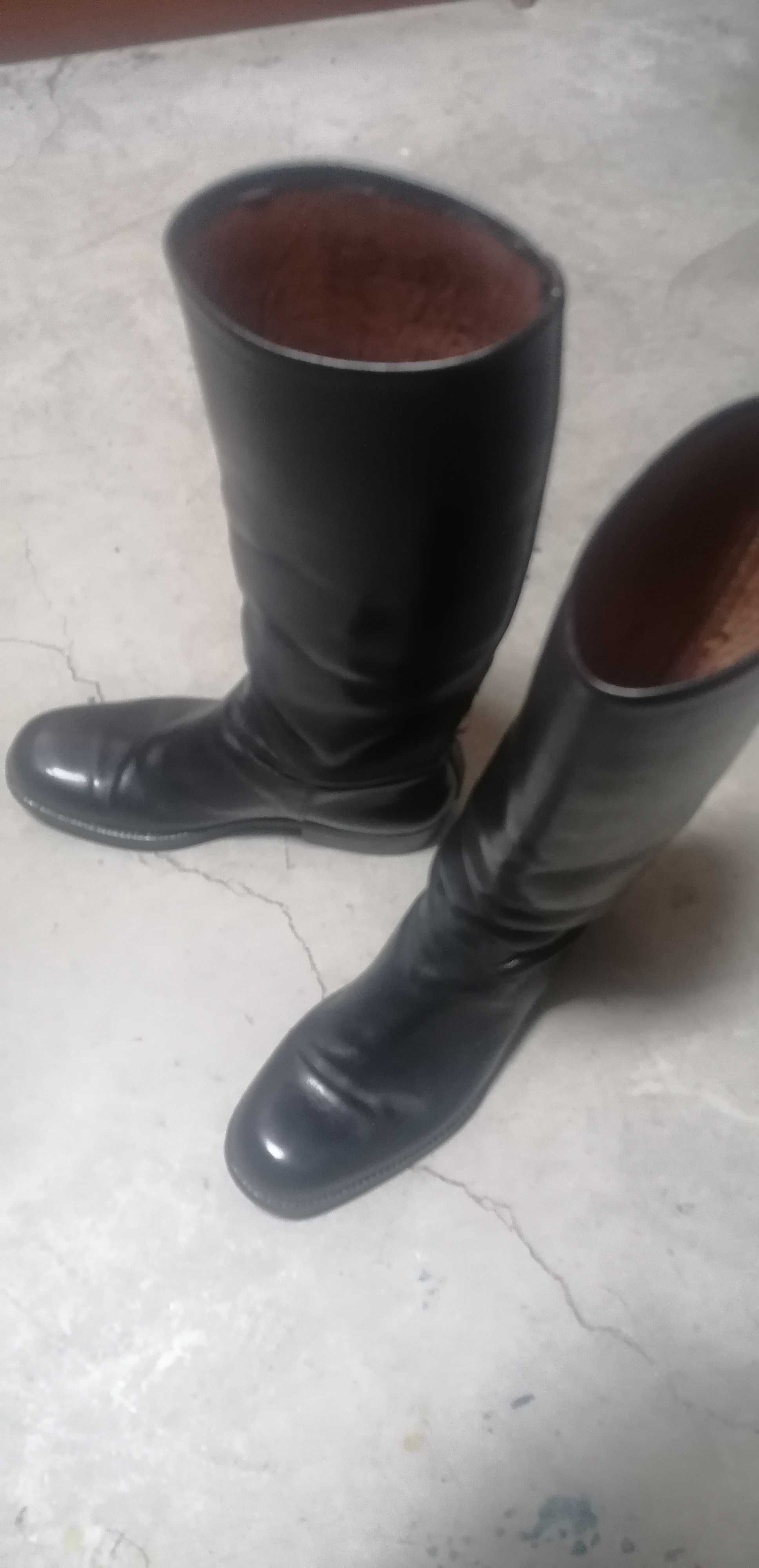 Botas de montar a cavalo