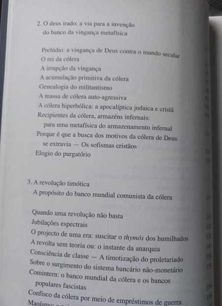 Cólera e Tempo - Peter Sloterdijk (Ensaio Político-Psicológico)