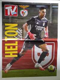 Poster Helton Leite do S L B - Sport Lisboa e Benfica