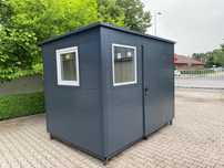 KONTENER BIUROWY 2×3m, wys. 2,4 m – stalowy, drzwi Hörmann