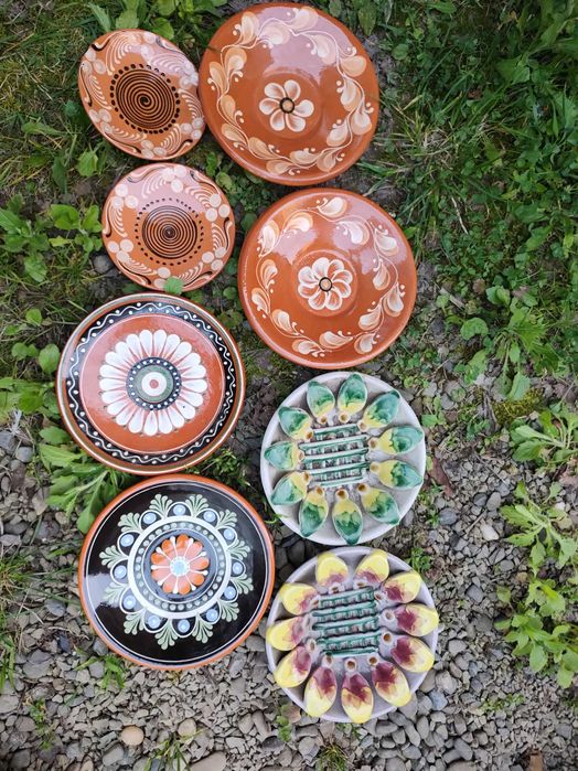 Керамічні тарілки 28 шт