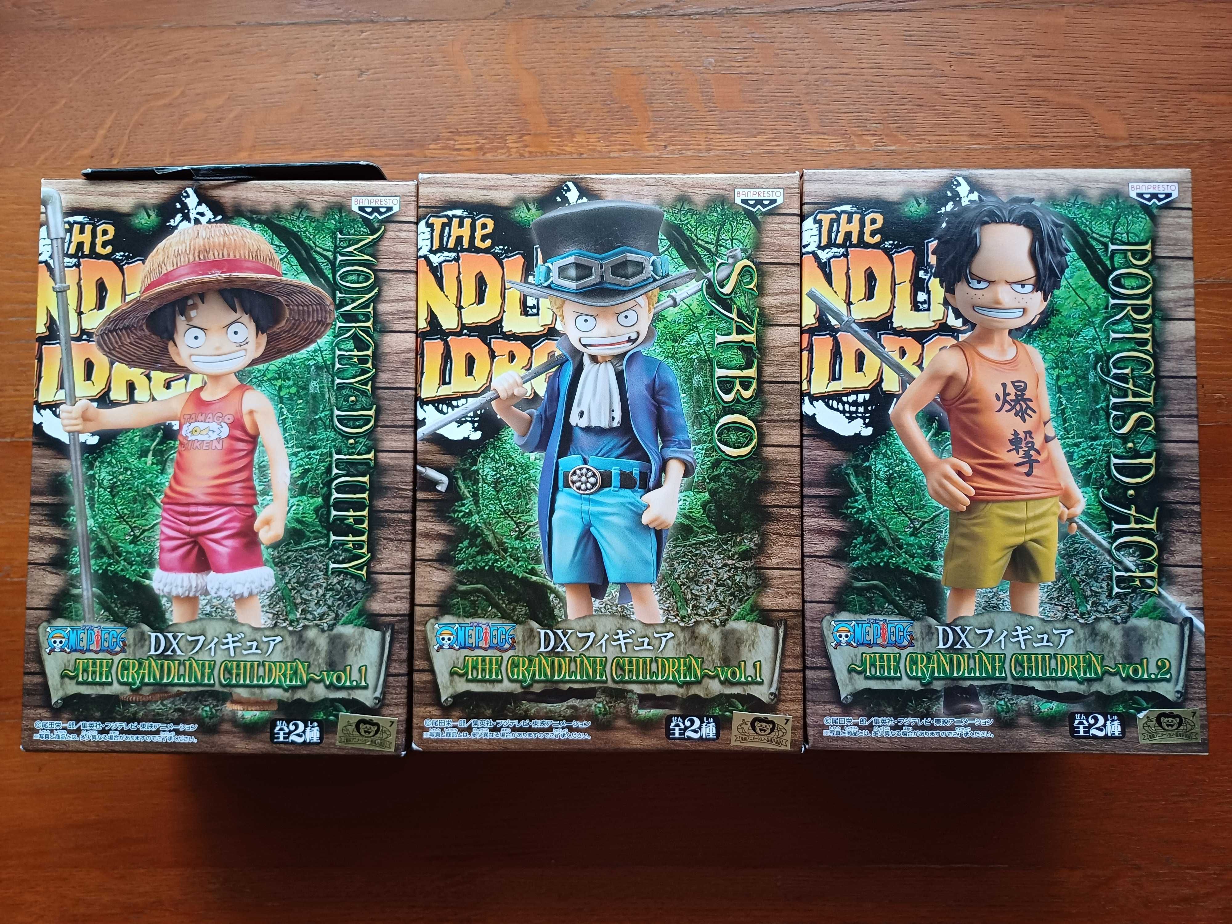 Luffy Ace Sabo One Piece Figurka Manga Anime