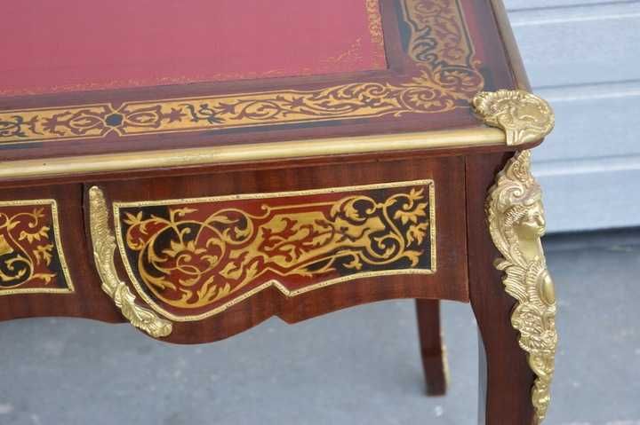 Biurko BOULLE Instarsje Z BRĄZU stół - NR 1 - HIT!