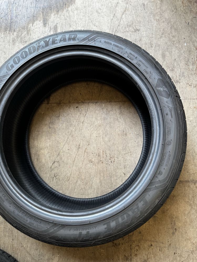 Dwie Opony goodyear eagle f1 asymmetric 3 245/45/19 102Y 2023r.