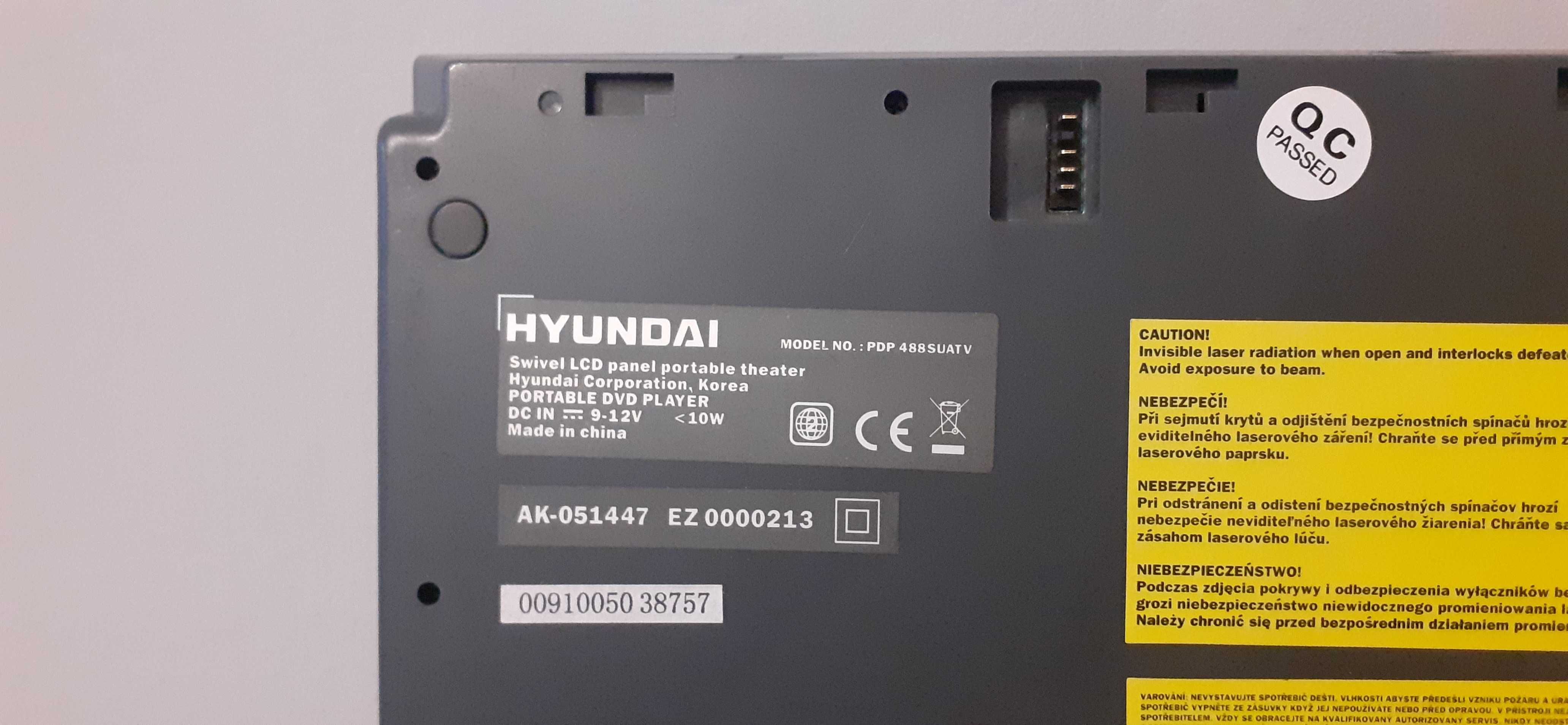 Odtwarzacz DVD Hyundai PDP488SUATV