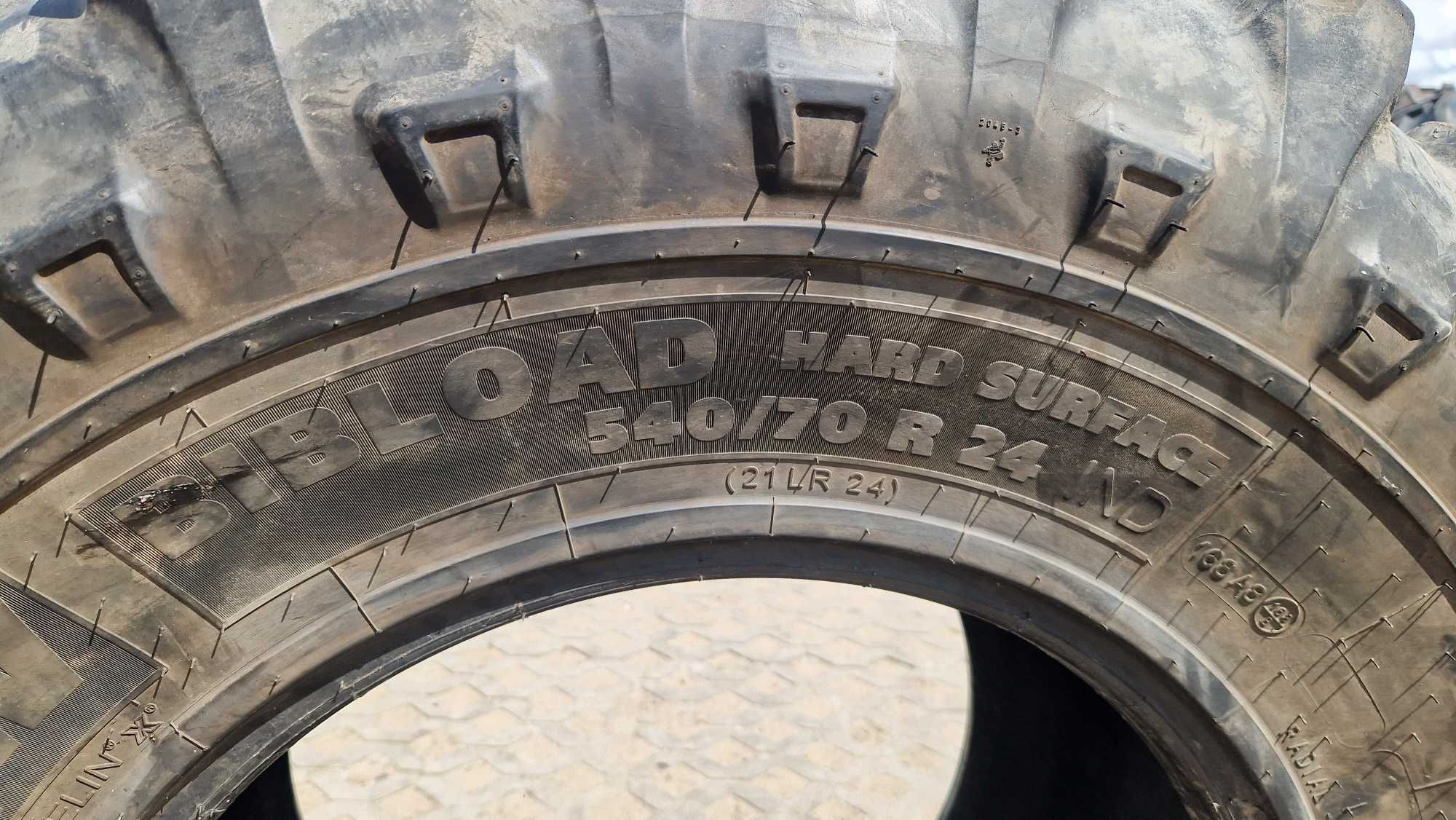 540/70r24 21LR24 21R24 Michelin Bibload 90% bieżnik