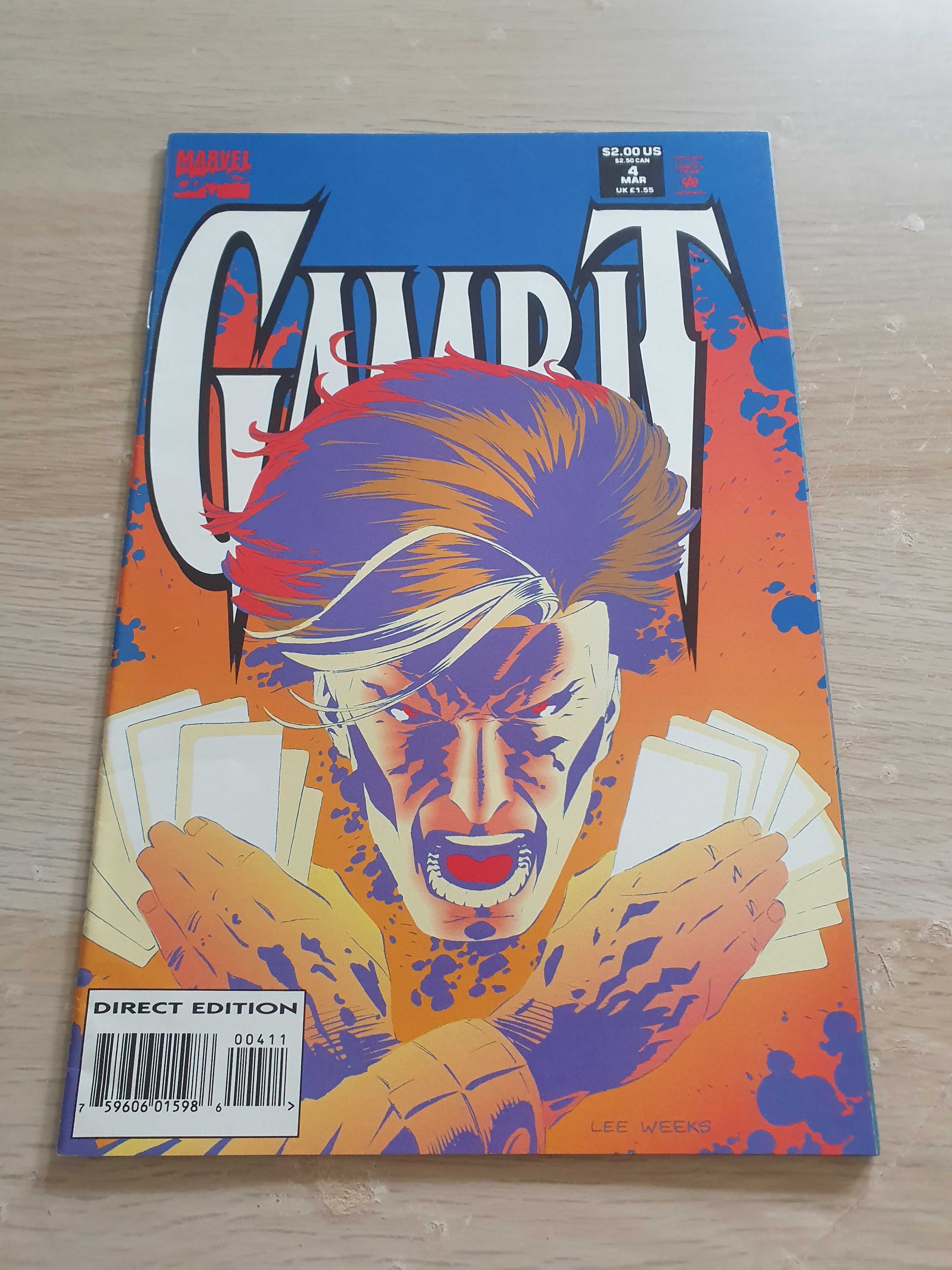 Gambit mix- Gambit vol 1: 4 (1994) Gambit vol 2: 1, 2, 4 (1997) (ZM48)