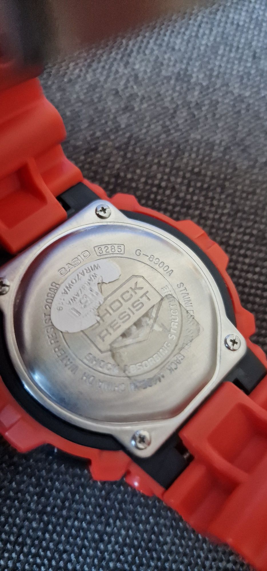 Casio G-Shock G-8900A czerwony