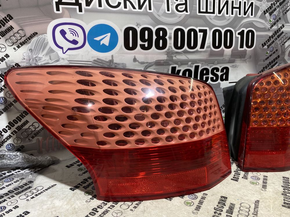 Стоп Стопи Фонарь Ліхтар Рестайлінг Peugeot 407