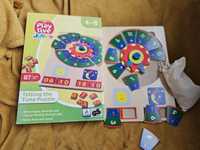 Zegar puzzle play tive junior drewno