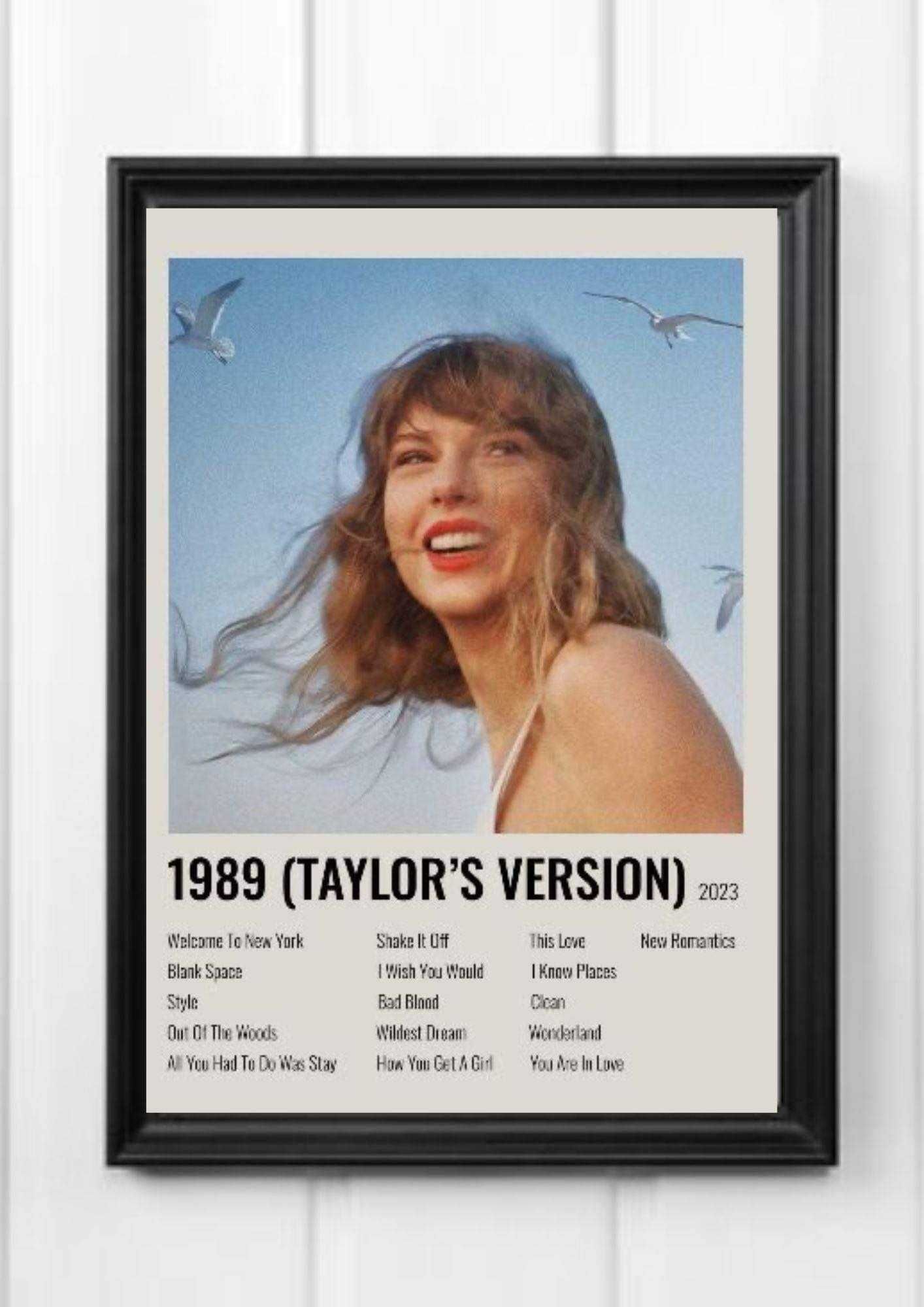 Plakat A4 kodak taylor swift muzyka