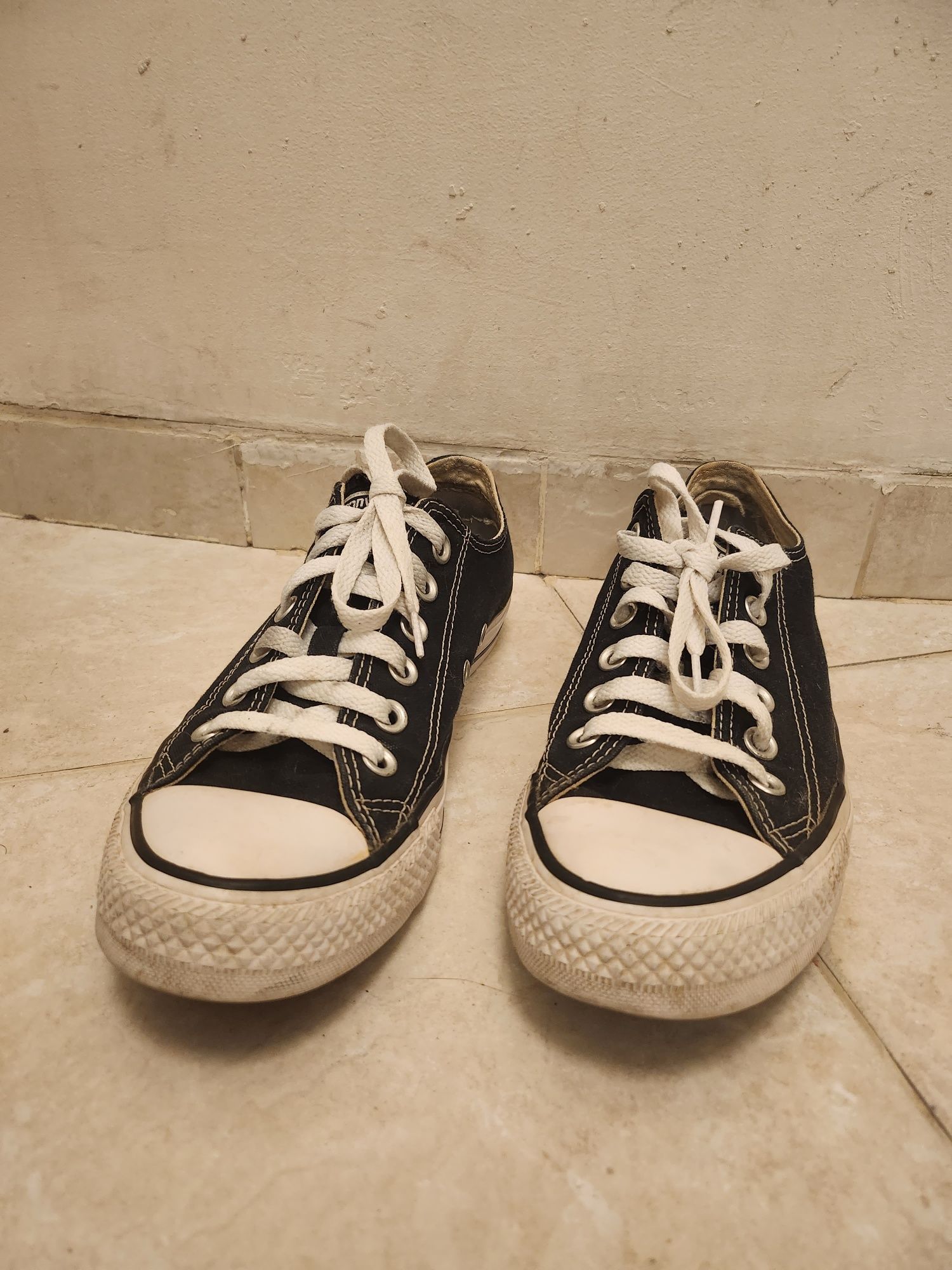 Converse czarne, niskie rozmiar 37,5