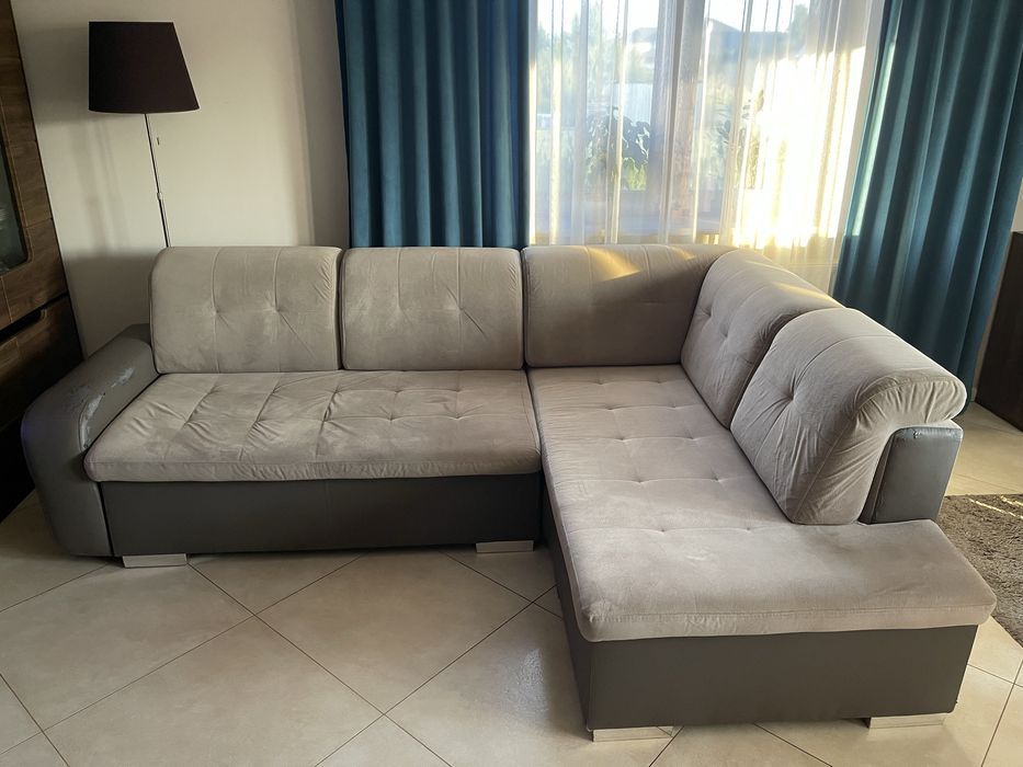 Narożnik z funkcją spania