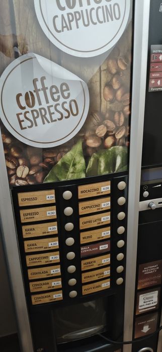 Automat vendingowy Necta kikko max kawomat samo sprzedający
