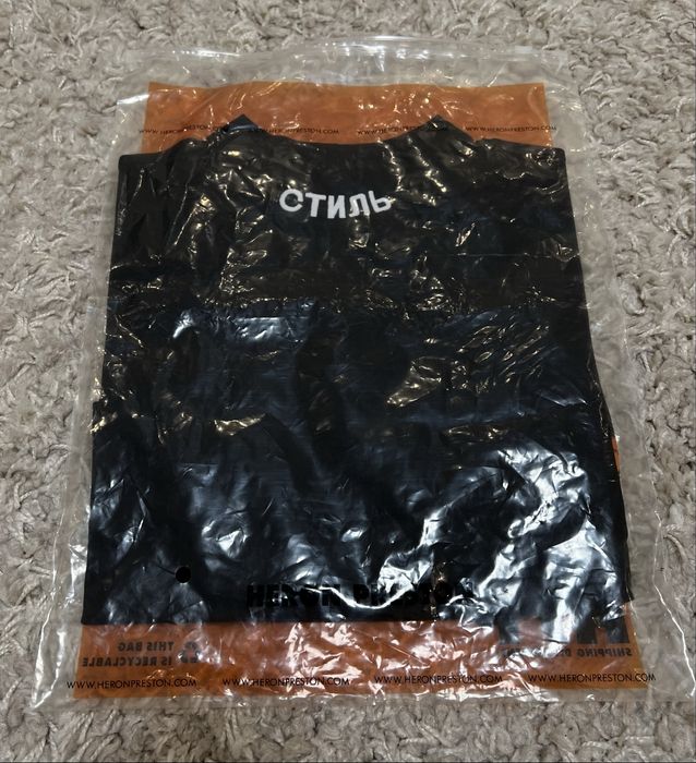 Heron preston топ футболка