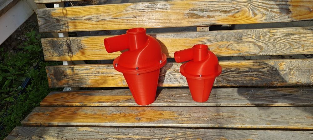 Циклон фильтр насадка для пылесоса на емкость или трубу