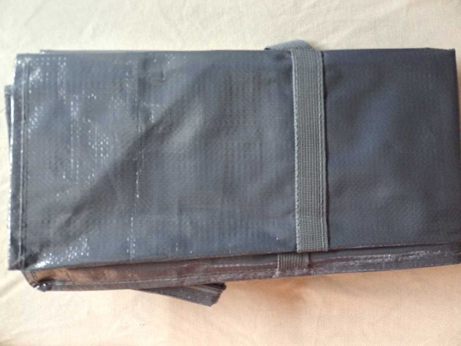 Сумка для тварин сіра баул велика 70х35х38 міцна 95літрів