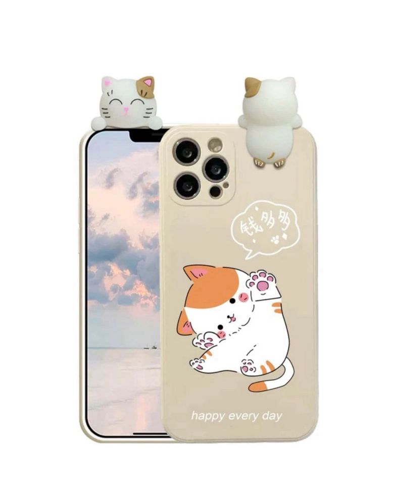 Case na telefon z motywem kota 3D Samsung Galaxy A32 5G NOWE