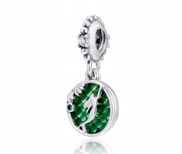 charms do pandora srebro s925 Disney mała syrenka ariel syrena