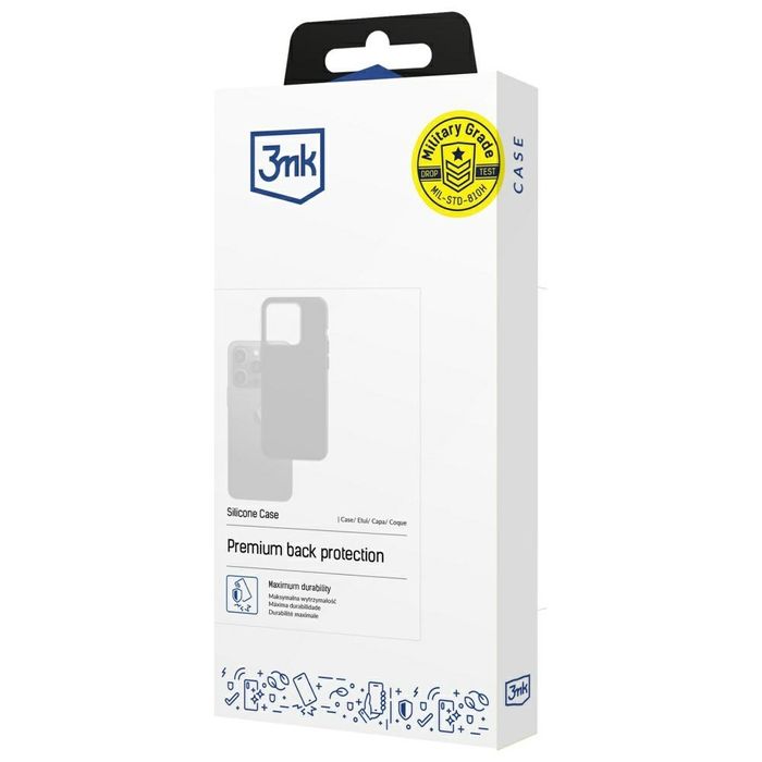 Etui 3MK Silicone Case do Apple iPhone   16E