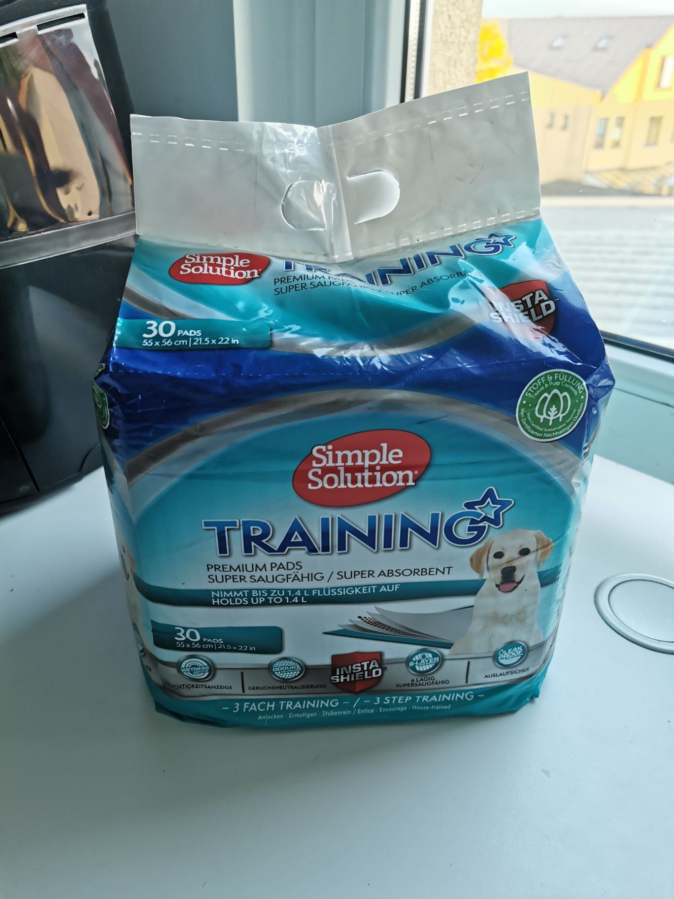 Simple Solution Puppy Training Pads. Maty treningowe 30 szt. NOWE