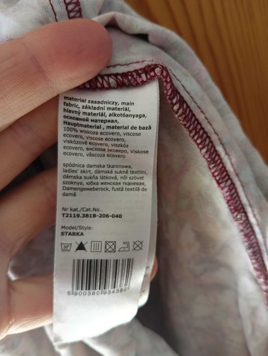 Tatuum spódnica w kwiaty