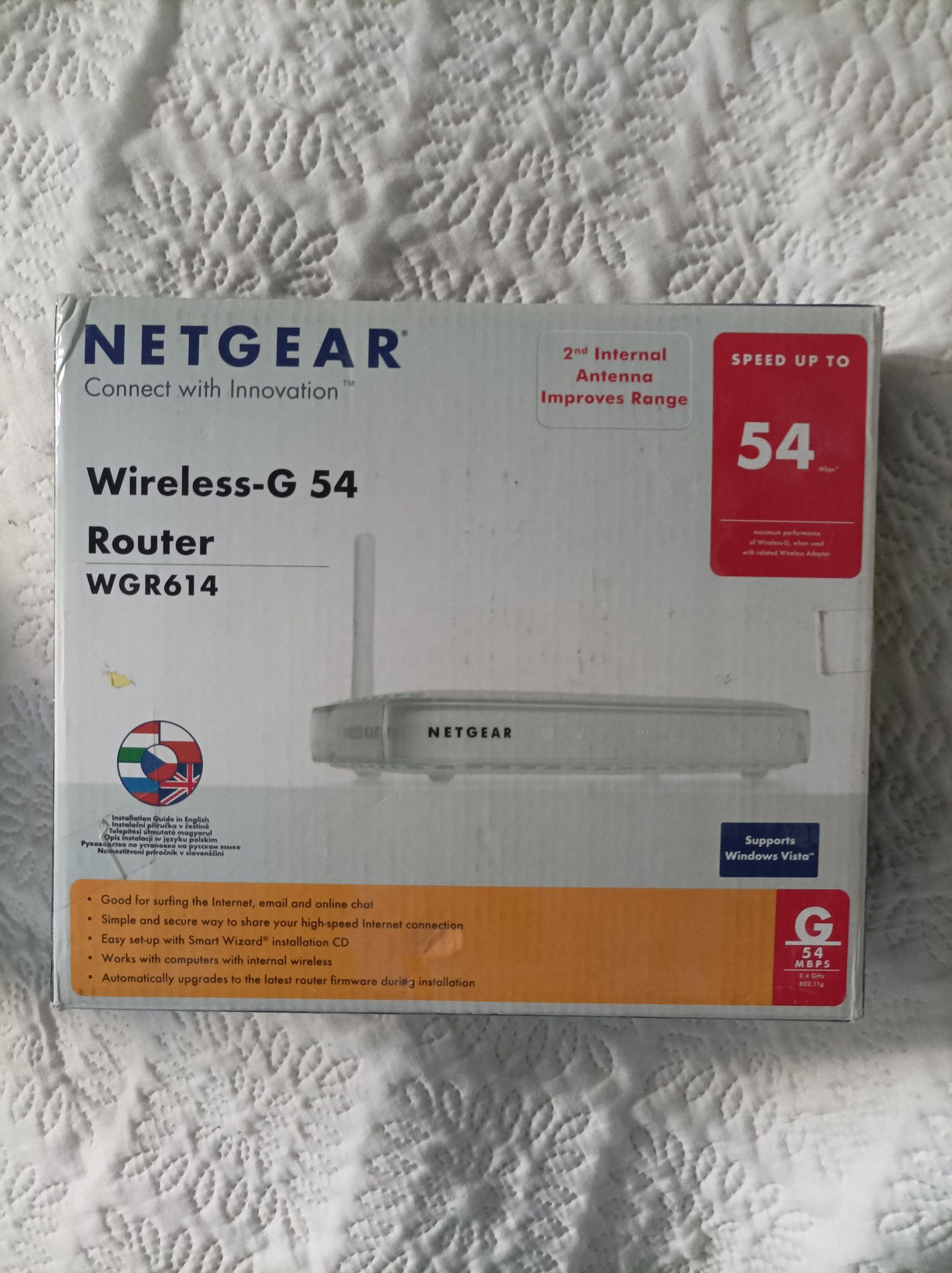 Router wgr 614, wireless G 54