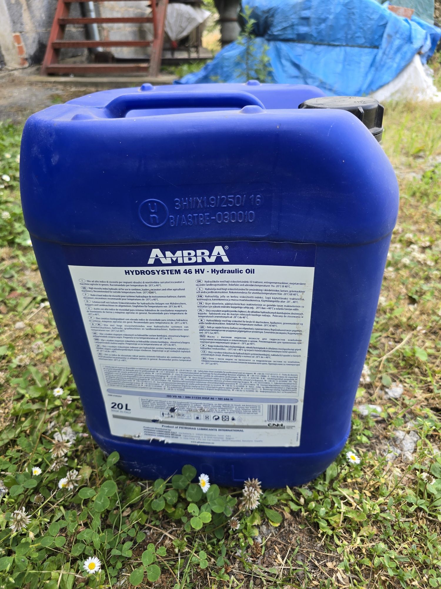 Olej Hydrauliczny Ambra Hydrosystem 46hv