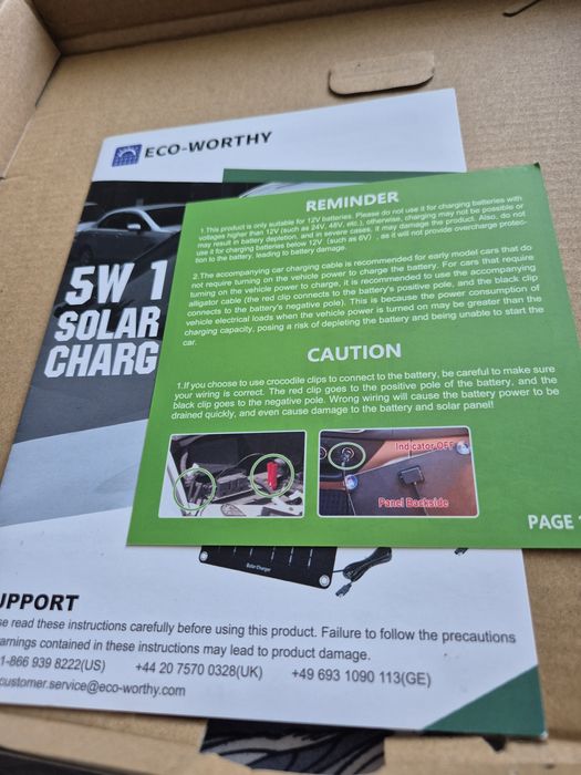 Solar przenośny 10w