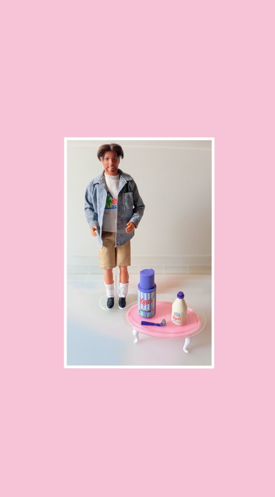 Barbie Ken Cool Shaving 1996.