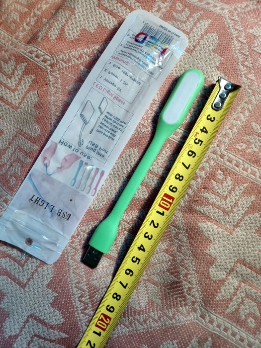 Гнучкий юсб світильничок