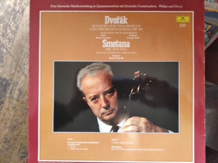 Vinyl Dvožák Koncert H-moll Smetana Die Moldau R.Kubelik DG