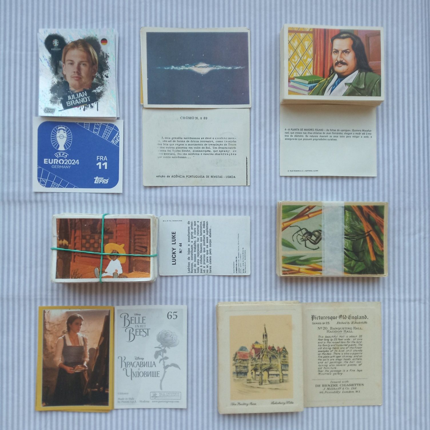 Lote de CROMOS de diversas Coleções