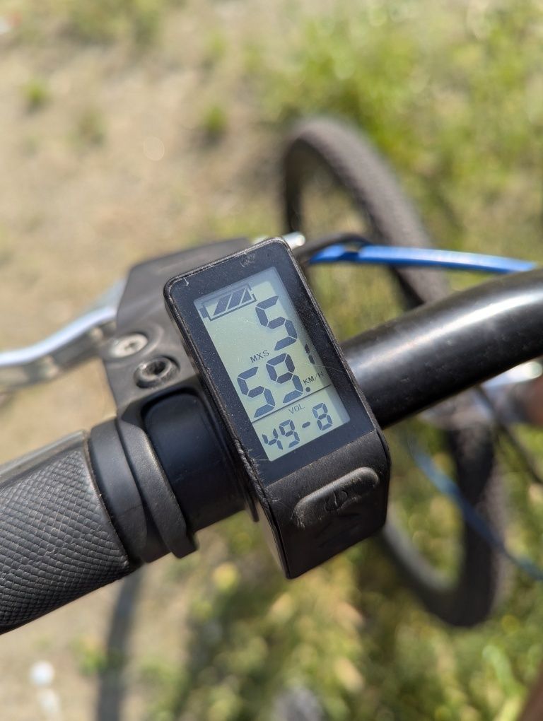 Электровелосипед 2 аккумулятора, двух подвес, 48v 30ah
