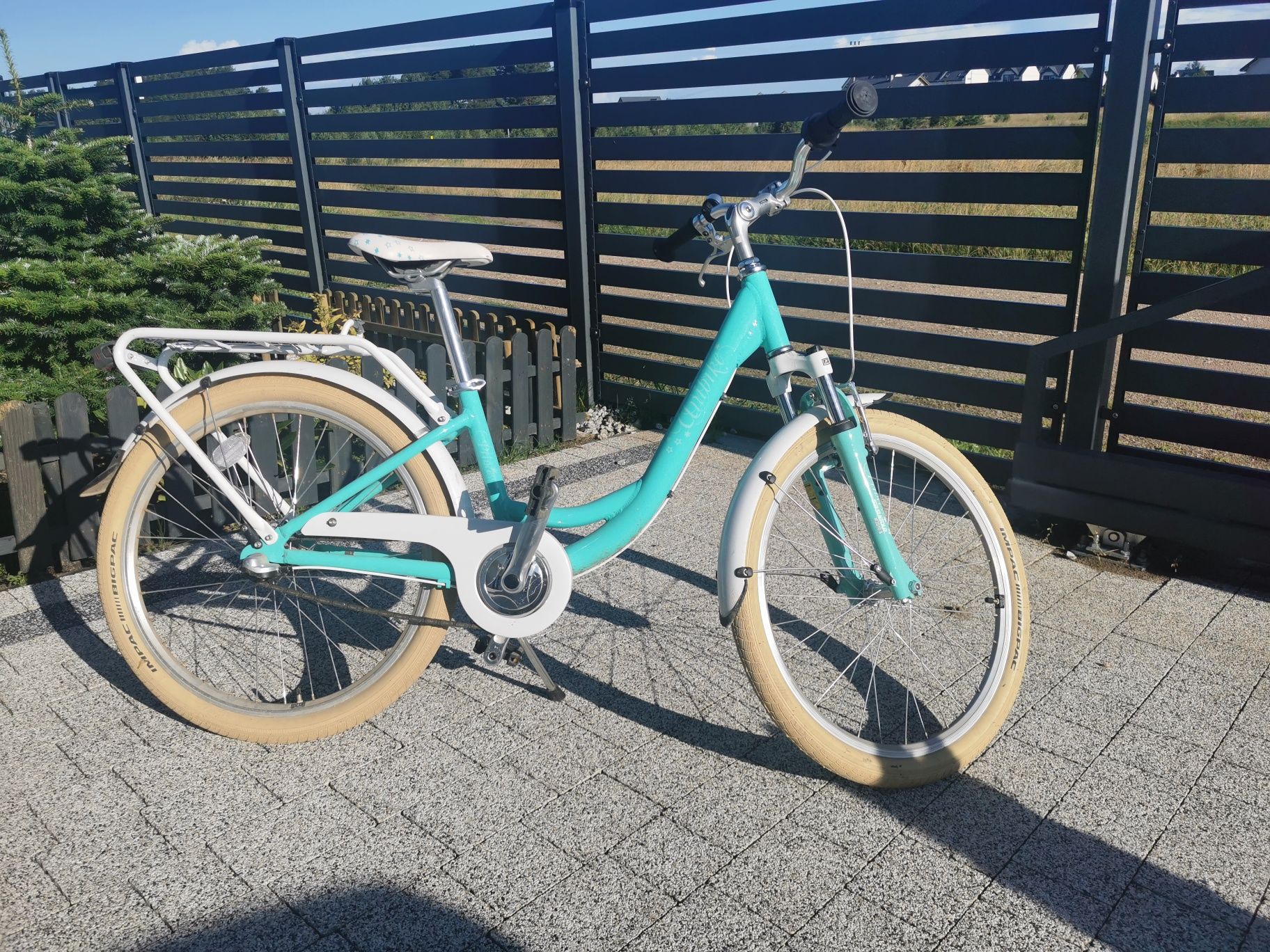 Rower Unibike Princess koła 24" dla dziewczynki