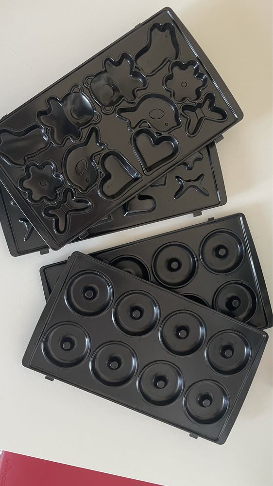 Máquina de Waffels e Argolinhas