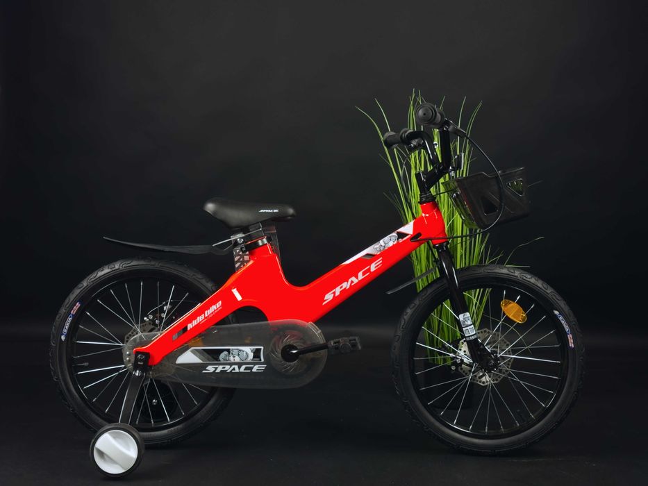 Велосипед MG 18" SPACE KID MOON DD рама-10" червоний 2025
