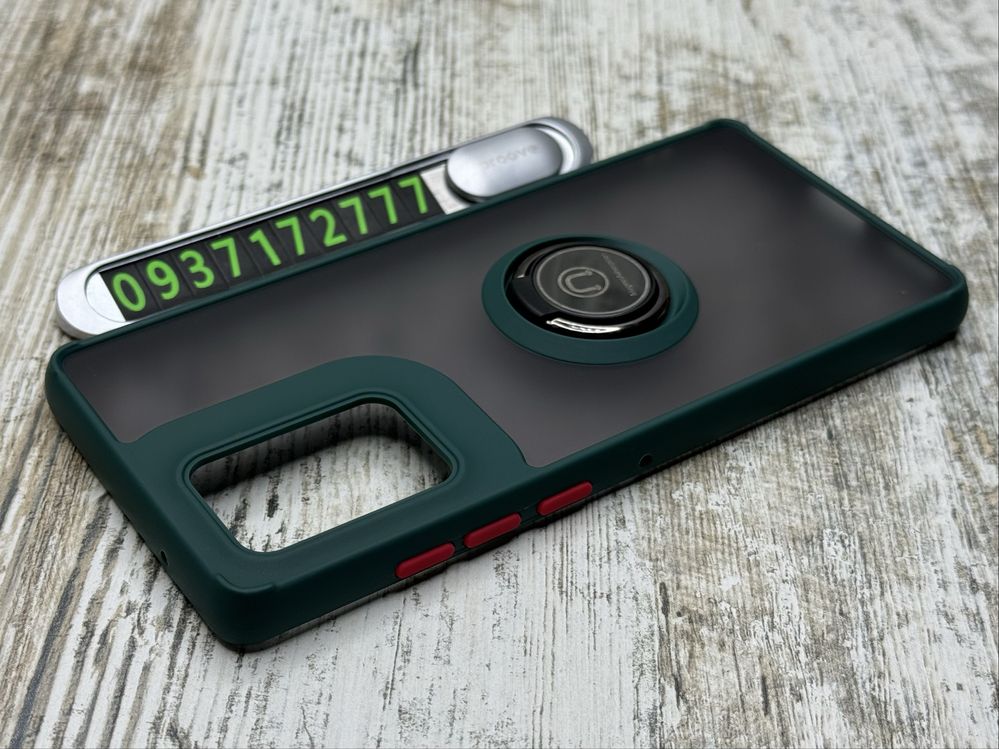 Чехол Matt Ring на Motorola G85/ Edge 50 Fusion. Кольцо чохол