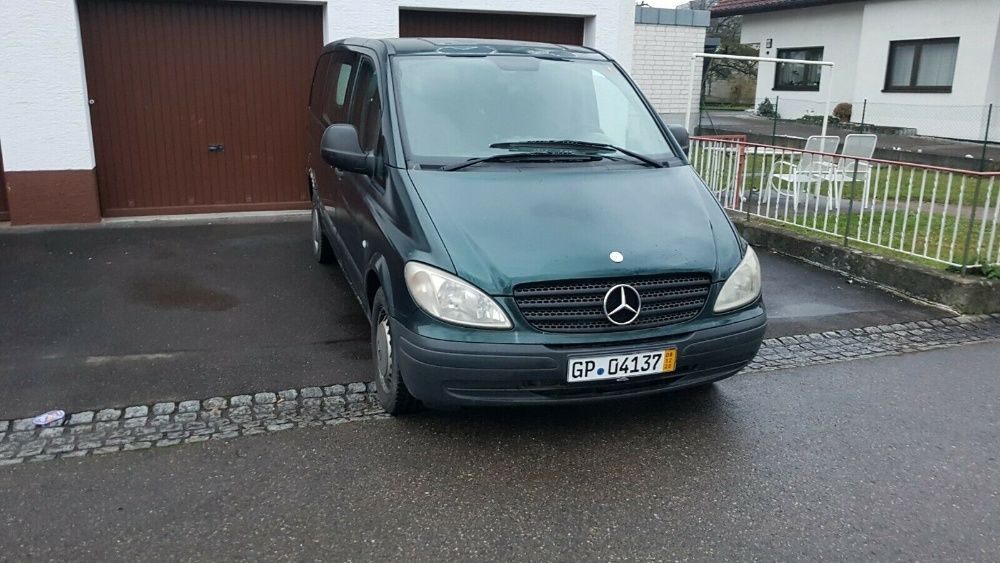 Розборка Mercedes Vito 639 4X4 повний привід Зелений