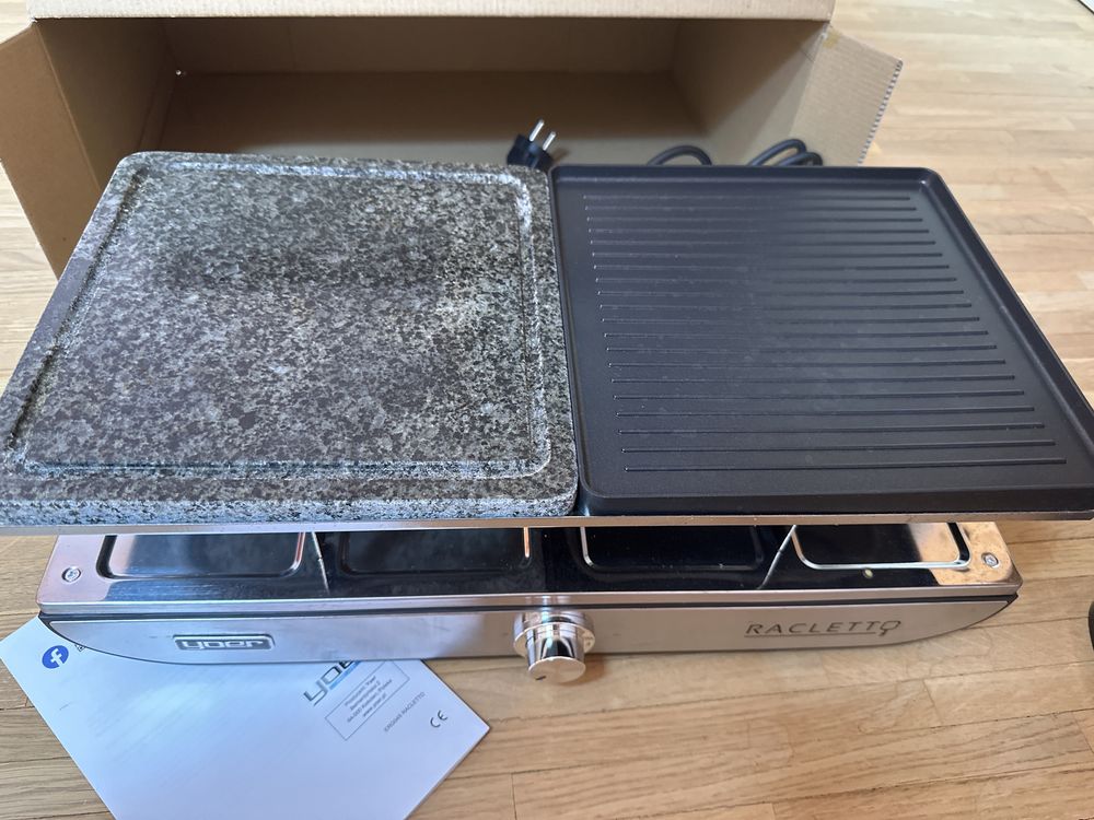 Grill elektryczny raclette