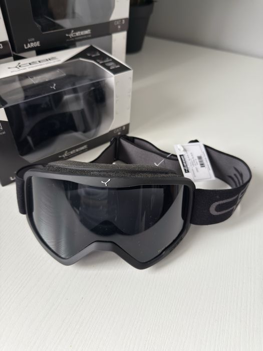Nowe gogle Narciarskie Cebe czarne